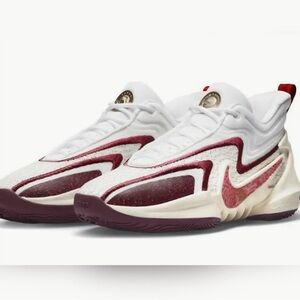 Nike Cosmic Unity 2 Cream Red White Basketball Shoes DH1537 102 Men Sz 6.5